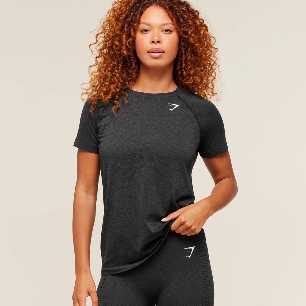 Gymshark Charcoal Short Sleeve Tee